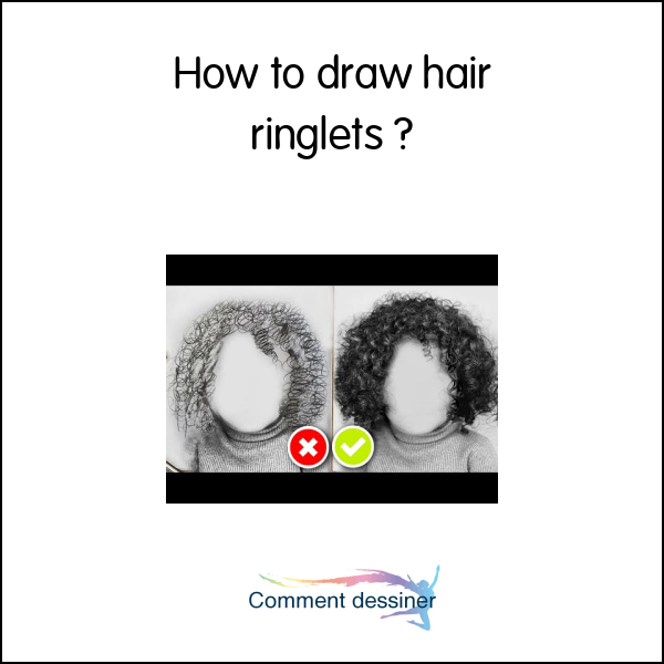 How to draw hair ringlets How to draw